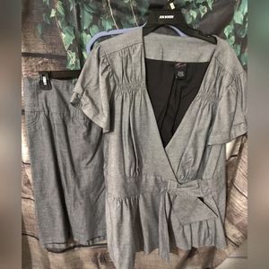 Torrid 2 pc Skirt Suit Set